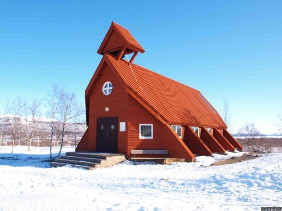 Kapelle in Nikkaluokta
