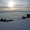 Bild morgens am 24.01.2010 um 09:35 von der Hasenmatt.
Man sieht das Schweizer Mittelland und dahinter die Alpen.