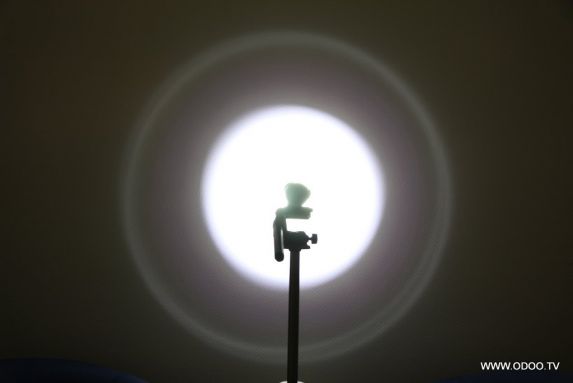 Niteye Eye-30 - Lichtbild überbelichtet